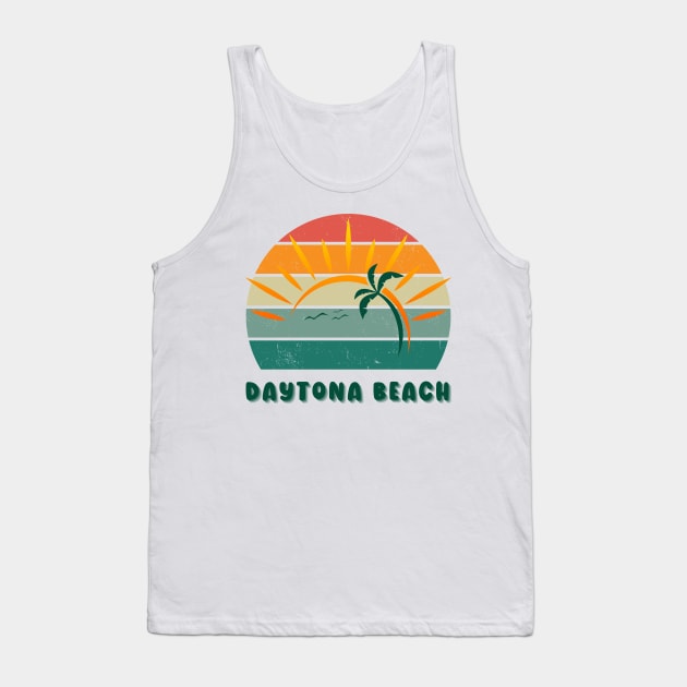 Daytona Beach Vibe Tank Top by TeeShop Designs